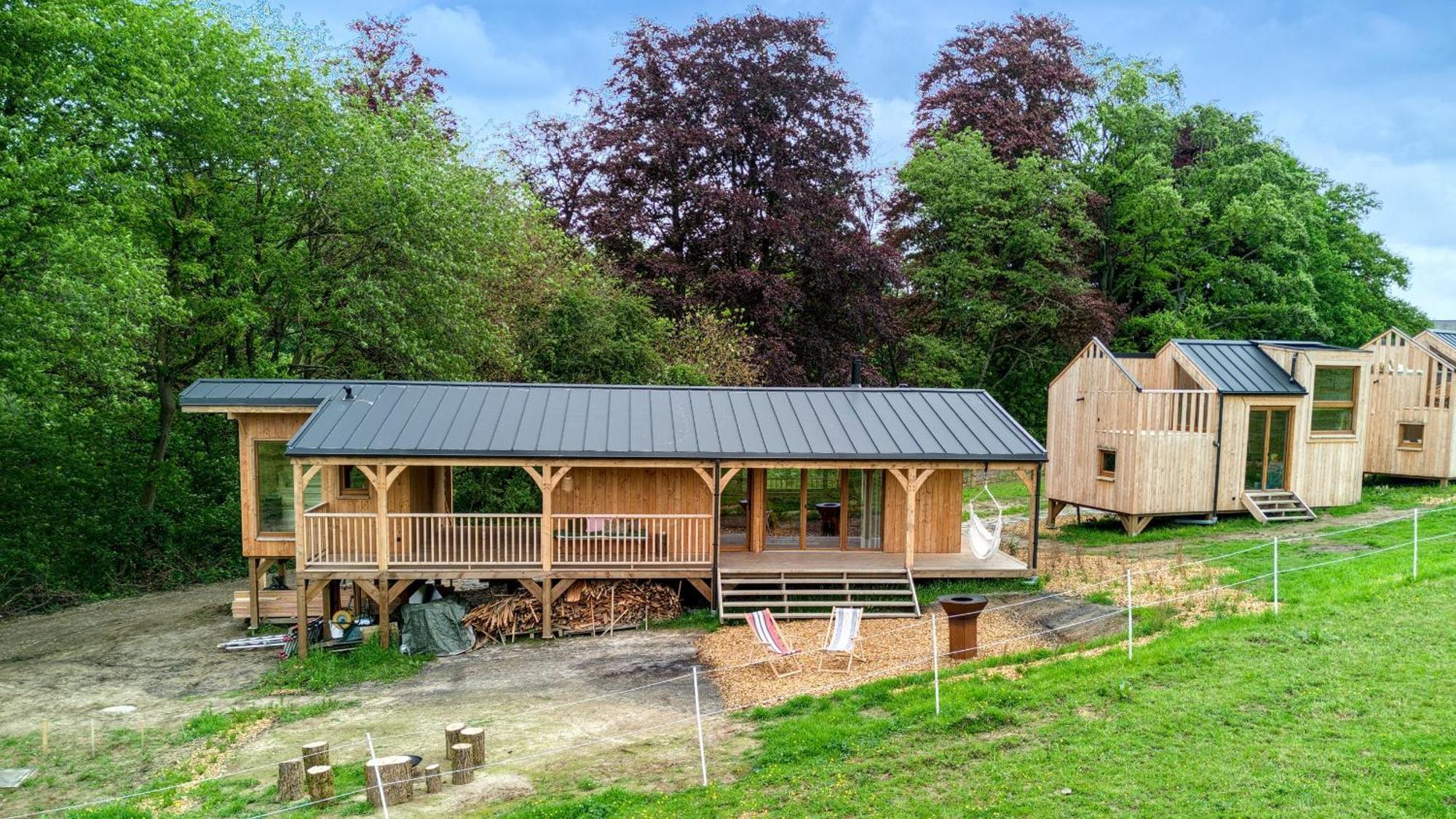 Les Cabanes Champetres - Le Domaine Des Trois Tilleuls Villers-la-Ville Esterno foto