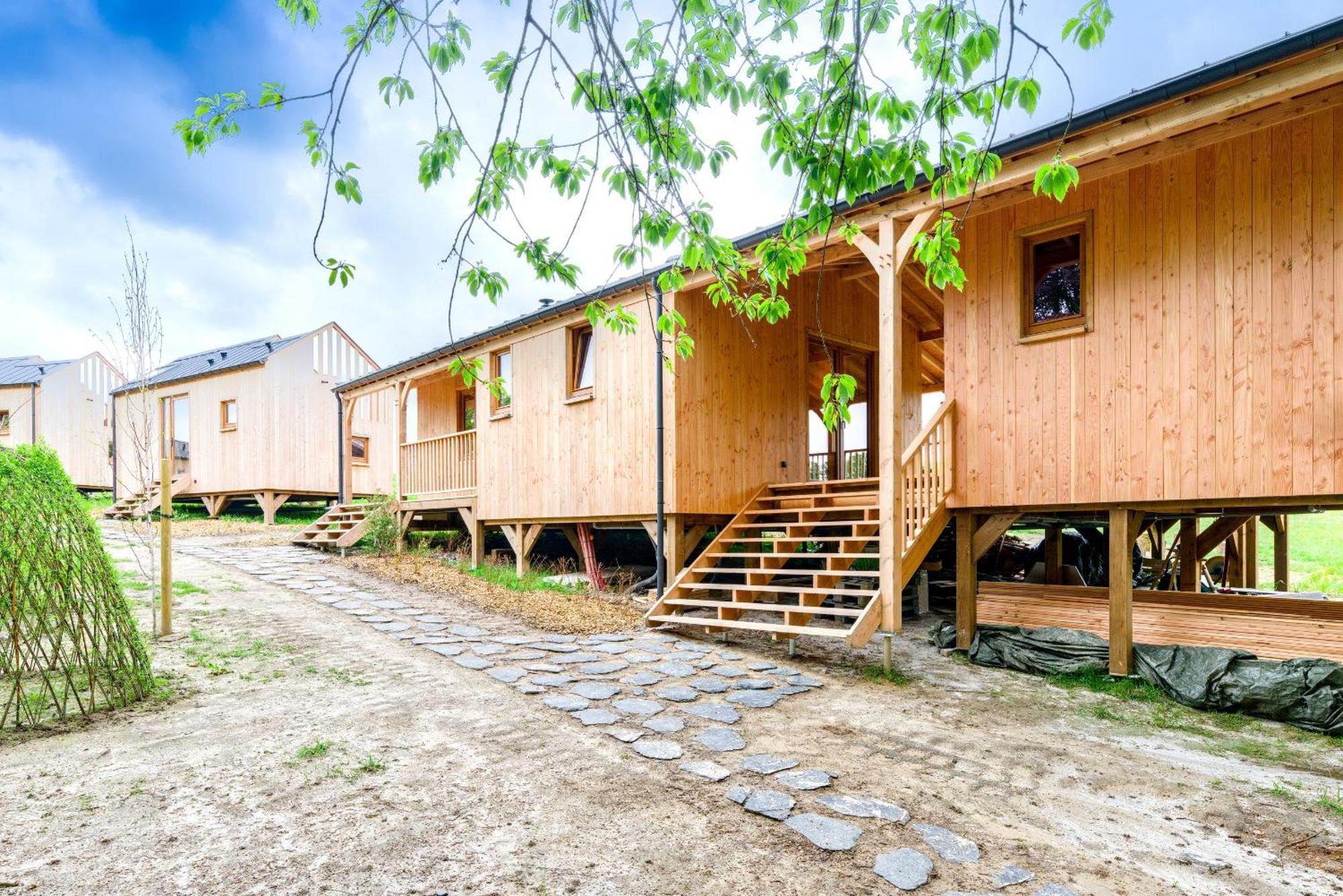 Les Cabanes Champetres - Le Domaine Des Trois Tilleuls Villers-la-Ville Esterno foto