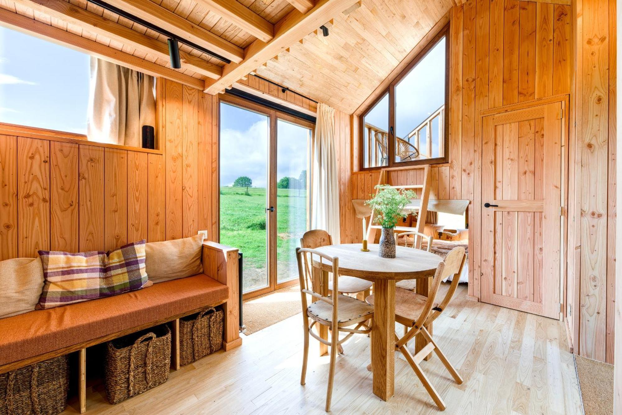 Les Cabanes Champetres - Le Domaine Des Trois Tilleuls Villers-la-Ville Esterno foto
