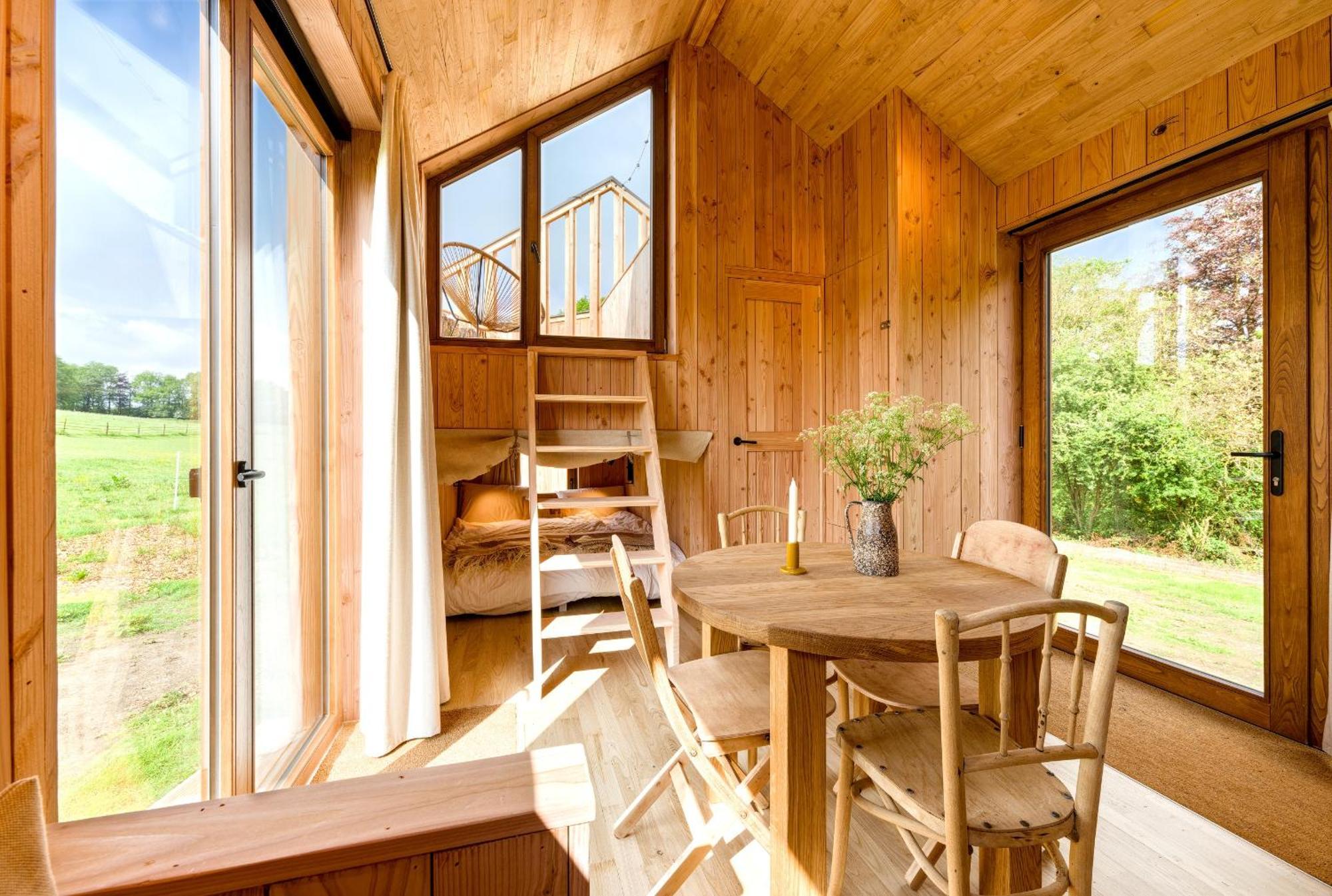 Les Cabanes Champetres - Le Domaine Des Trois Tilleuls Villers-la-Ville Esterno foto